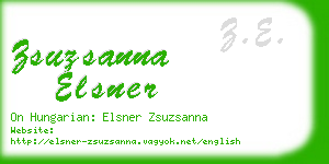 zsuzsanna elsner business card